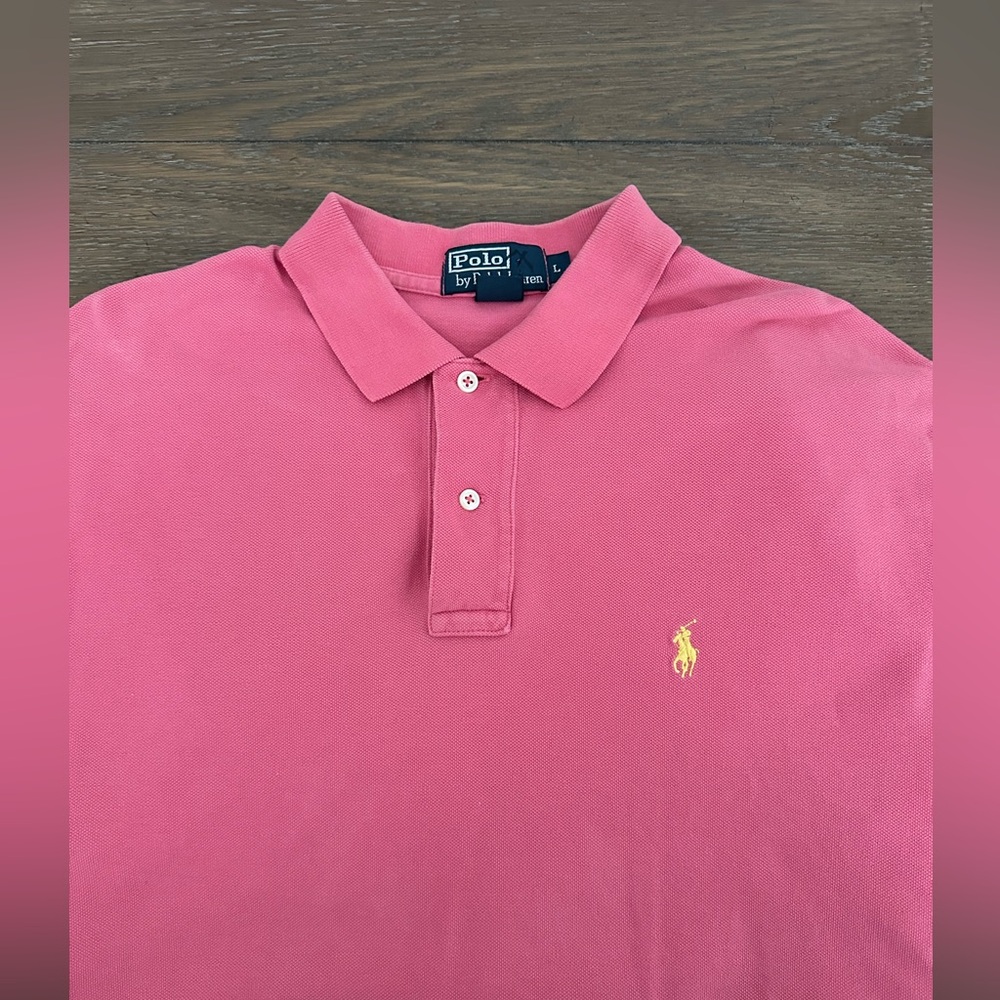 Polo By Ralph Lauren Short Sleeve Polo Size L